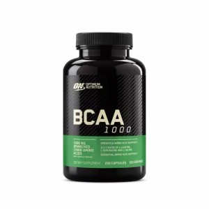 Optimum Nutrition BCAA 1000 200 Capsules (100 Servings) | 417980-AEL