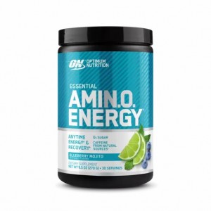 Optimum Nutrition ESSENTIAL AMIN.O. ENERGY® Blueberry Mojito 0.6 lb (30 Servings) | 036124-MCP