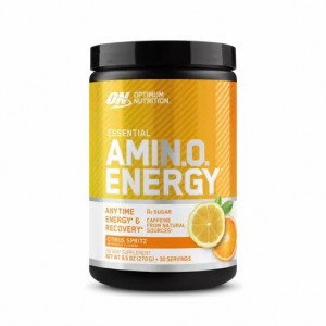 Optimum Nutrition ESSENTIAL AMIN.O. ENERGY® Citrus Spritz 0.6 lb (30 Servings) | 610439-DFG