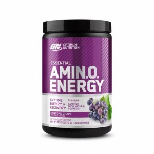 Optimum Nutrition ESSENTIAL AMIN.O. ENERGY® Concord Grape 0.6 lb (30 Servings) | 182953-FQV