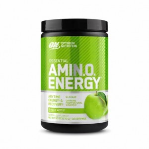 Optimum Nutrition ESSENTIAL AMIN.O. ENERGY® Green Apple 0.6 lb (30 Servings) | 480937-OZM