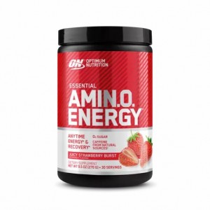 Optimum Nutrition ESSENTIAL AMIN.O. ENERGY® Juicy Strawberry - Notify Me 0.6 lb - Notify me | 486571-QEL