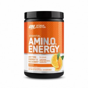 Optimum Nutrition ESSENTIAL AMIN.O. ENERGY® Orange 0.6 lb (30 Servings) | 834921-QMG