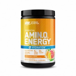 Optimum Nutrition Essential AMIN.O. ENERGY + Electrolytes *new* Sun-kissed Citrus 0.63 lb (30 Servings) | 038695-CJK