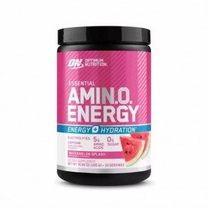 Optimum Nutrition Essential AMIN.O. ENERGY + Electrolytes Watermelon Splash 0.63 lb (30 Servings) | 865947-KQS