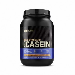 Optimum Nutrition GOLD STANDARD® 100% Casein Chocolate Peanut Butter 2 lb (25 Servings) | 183094-FMX