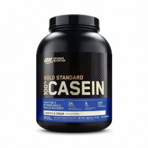 Optimum Nutrition GOLD STANDARD® 100% Casein Cookies & Cream 4 lb (53 Servings) | 026918-BLH
