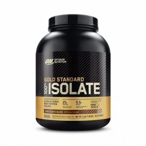 Optimum Nutrition GOLD STANDARD® 100% Isolate Chocolate Bliss 3 lb (44 Servings) | 296703-NPL