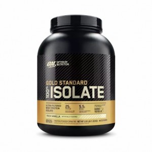 Optimum Nutrition GOLD STANDARD® 100% Isolate Rich Vanilla 2.91 lb (44 Servings) | 415638-COU