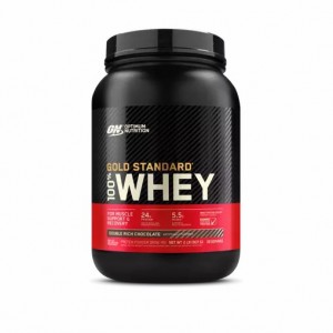 Optimum Nutrition GOLD STANDARD 100% WHEY™ Double Rich Chocolate 2 lb (29 Servings) | 730659-UTI