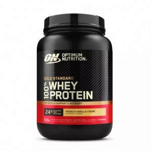 Optimum Nutrition GOLD STANDARD 100% WHEY™ French Vanilla Creme 1.5 lb (22 Servings) | 370925-TOQ