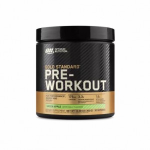 Optimum Nutrition GOLD STANDARD® Pre-Workout Green Apple 0.66 lb (30 Servings) | 036197-DMX