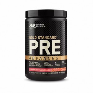 Optimum Nutrition GOLD STANDARD® Pre Advanced Strawberry Mango Daiquiri 0.88 lb (20 Servings) | 726091-ROQ