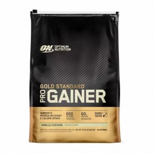 Optimum Nutrition GOLD STANDARD® Pro Gainer Vanilla Custard 10.19 lb (28 Servings) | 135726-OIW