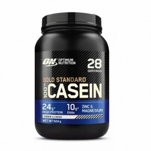 Optimum Nutrition Gold Standard 100% Casein Cookies & Cream 924 grams (28 Servings) | 356480-ZEP
