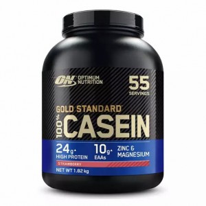 Optimum Nutrition Gold Standard 100% Casein Strawberry Delight 1.82 kg (55 Servings) | 694321-XWZ