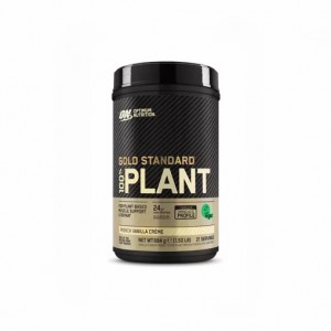 Optimum Nutrition Gold Standard 100% Plant Based Protein French Vanilla Creme 684 grams (21 Servings) | 718943-BVF