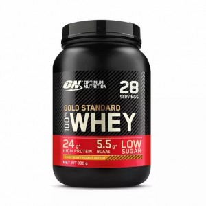 Optimum Nutrition Gold Standard 100% Whey Protein Powder Chocolate Peanut Butter 896 grams (28 Servings) | 905314-BTC