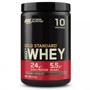 Optimum Nutrition Gold Standard 100% Whey Protein Powder Double Rich Chocolate 310 grams (10 Servings) | 683097-TFP