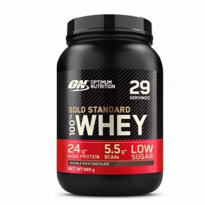 Optimum Nutrition Gold Standard 100% Whey Protein Powder Double Rich Chocolate 899 grams (29 Servings) | 826405-ZXT