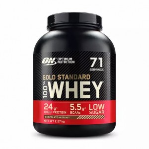Optimum Nutrition Gold Standard 100% Whey Protein Powder Chocolate Hazelnut 2.27 kg (71 Servings) | 057698-YUH