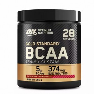 Optimum Nutrition Gold Standard BCAA Train + Sustain Raspberry & Pomegranate 266 grams (28 Servings) | 530247-ESZ