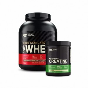 Optimum Nutrition Gold Standard Whey & Creatine Stack | 236859-FPG