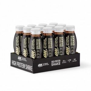 Optimum Nutrition Optimum Protein Shake Chocolate 3960 ml (12 bottles) | 368045-CDP