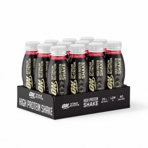 Optimum Nutrition Optimum Protein Shake Strawberry 3960 ml (12 bottles) | 501798-YDL