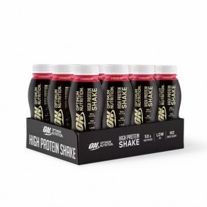 Optimum Nutrition Optimum Protein Shake Strawberry 6000 ml (12 bottles) | 279408-TBS