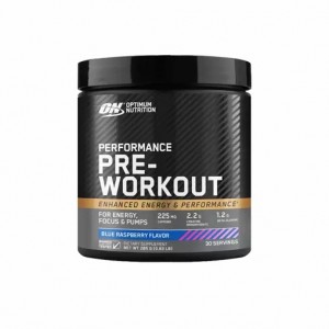 Optimum Nutrition Performance Pre-Workout Blue Raspberry 285g | 820794-OIF