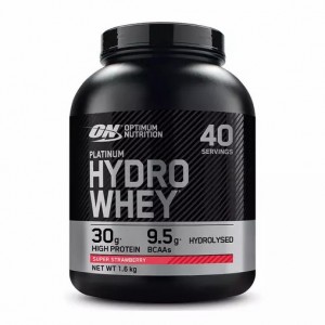 Optimum Nutrition Platinum Hydrowhey Super Strawberry 1.6 kg (40 Servings) | 301679-BKA