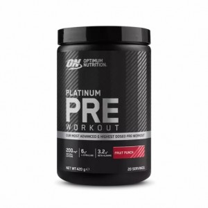 Optimum Nutrition Platinum Pre-workout Fruit Punch 420 grams (20 Servings) | 457930-GEP