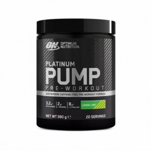 Optimum Nutrition Platinum Pump Pre-workout Lemon Lime 380 grams (20 Servings) | 810469-EIC
