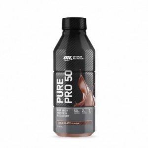 Optimum Nutrition Pure Pro 50 Chocolate 508ml (12 bottles) | 253801-ZHI