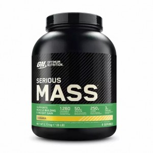 Optimum Nutrition Serious Mass Banana 2.73 kg (8 Servings) | 609432-DOP