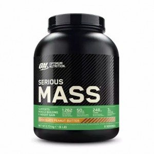 Optimum Nutrition Serious Mass Chocolate Peanut Butter 2.73 kg (8 Servings) | 718609-GOH