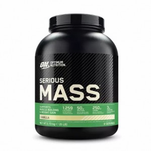 Optimum Nutrition Serious Mass Vanilla 2.73 kg (8 Servings) | 628571-NOM