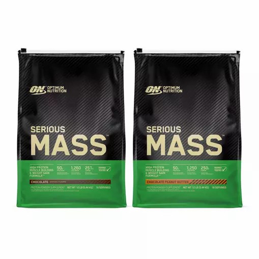 Optimum Nutrition 2x Serious Mass (12lbs) | 897461-ZQT