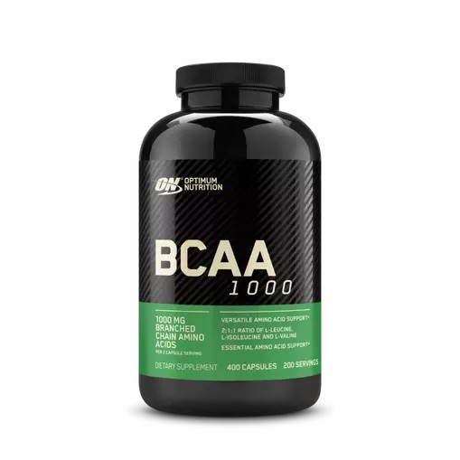 Optimum Nutrition BCAA 1000 400 Capsules (200 Servings) | 841296-BHQ