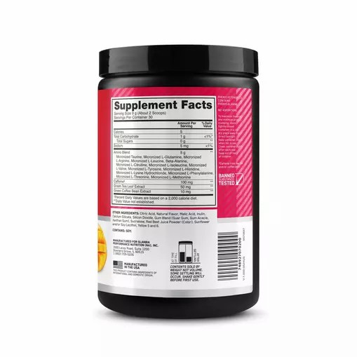Optimum Nutrition ESSENTIAL AMIN.O. ENERGY® *new* Peach Mango Tango - Notify Me 0.6 lb - Notify me | 086234-LSA