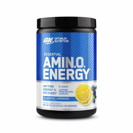 Optimum Nutrition ESSENTIAL AMIN.O. ENERGY® Blueberry Lemonade 0.6 lb (30 Servings) | 796345-YPO