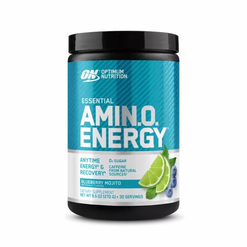 Optimum Nutrition ESSENTIAL AMIN.O. ENERGY® Blueberry Mojito 0.6 lb (30 Servings) | 036124-MCP