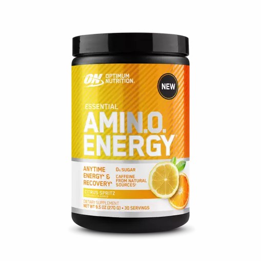 Optimum Nutrition ESSENTIAL AMIN.O. ENERGY® Citrus Spritz 0.6 lb (30 Servings) | 610439-DFG