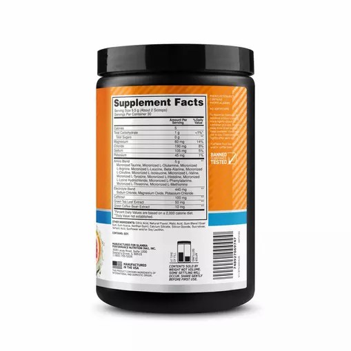 Optimum Nutrition Essential AMIN.O. ENERGY + Electrolytes *new* Sun-kissed Citrus 0.63 lb (30 Servings) | 038695-CJK