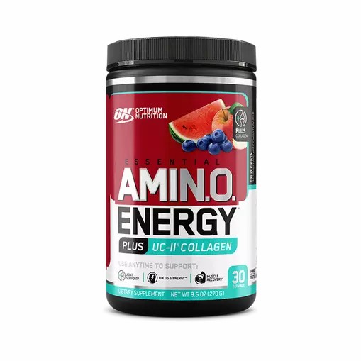 Optimum Nutrition Essential AMIN.O. ENERGY + UC-II Collagen 0.6 lb (30 Servings) | 082395-HET