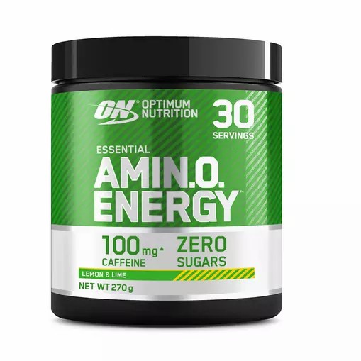 Optimum Nutrition Essential AMIN.O. Energy Lemon & Lime 270 grams (30 Servings) | 207154-YDV
