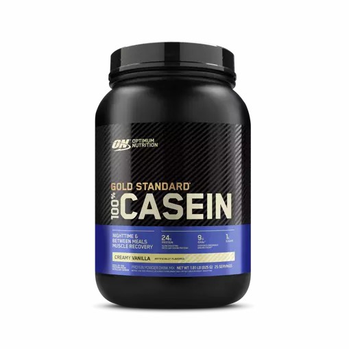 Optimum Nutrition GOLD STANDARD® 100% Casein Creamy Vanilla 2 lb (25 Servings) | 829601-ZSG