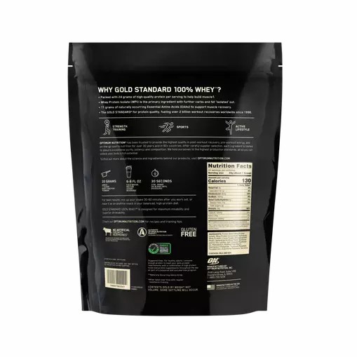Optimum Nutrition GOLD STANDARD 100% WHEY™ Chocolate Peanut Butter 1.5 lb (22 Servings) | 387921-ZDA