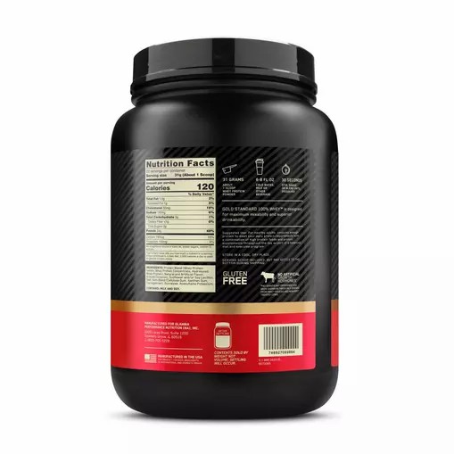 Optimum Nutrition GOLD STANDARD 100% WHEY™ Cinnamon Roll 1.5 lb (22 Servings) | 793862-FYS